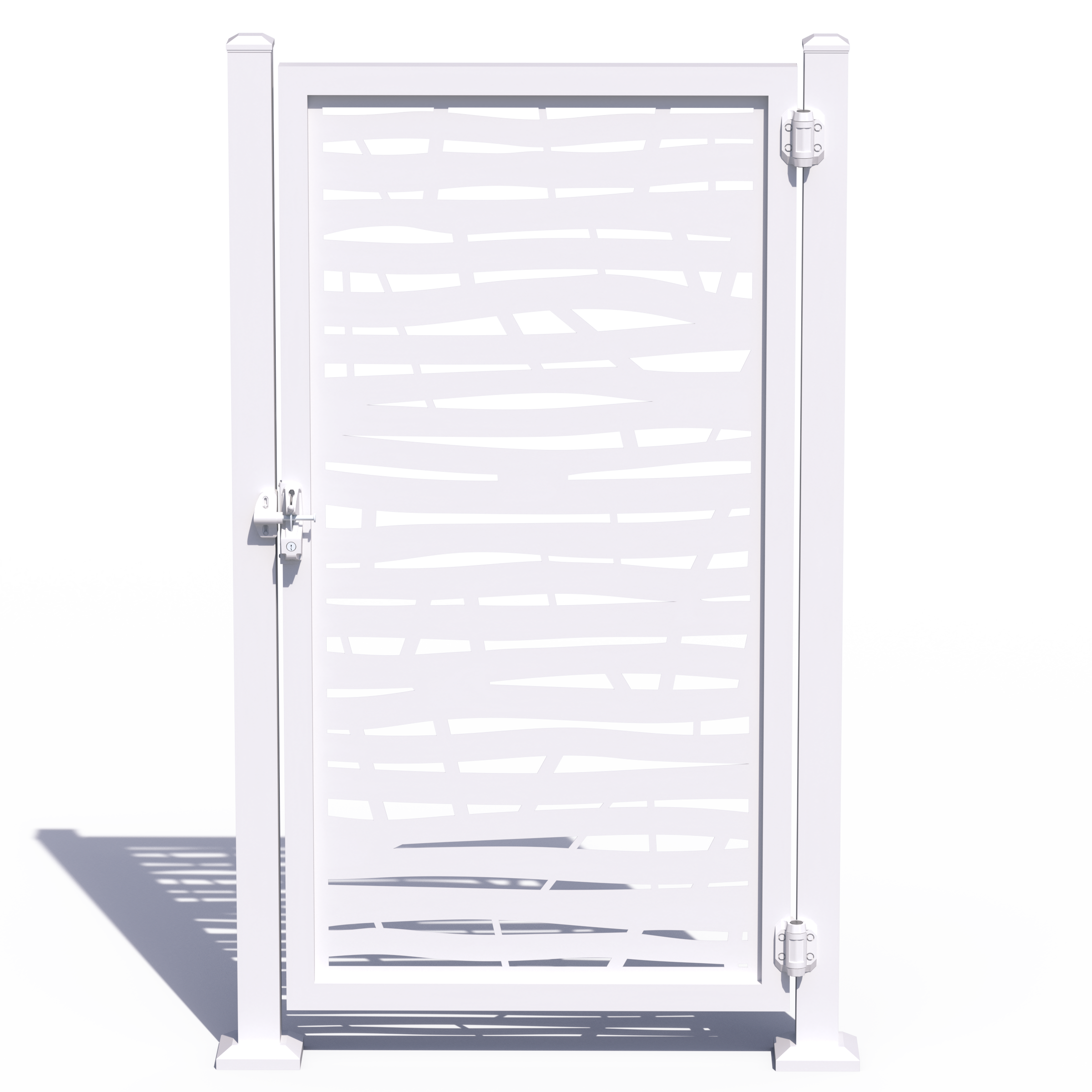 Custom Width Privacy Gate (Branch) 68"H - HIDEAWAY USA