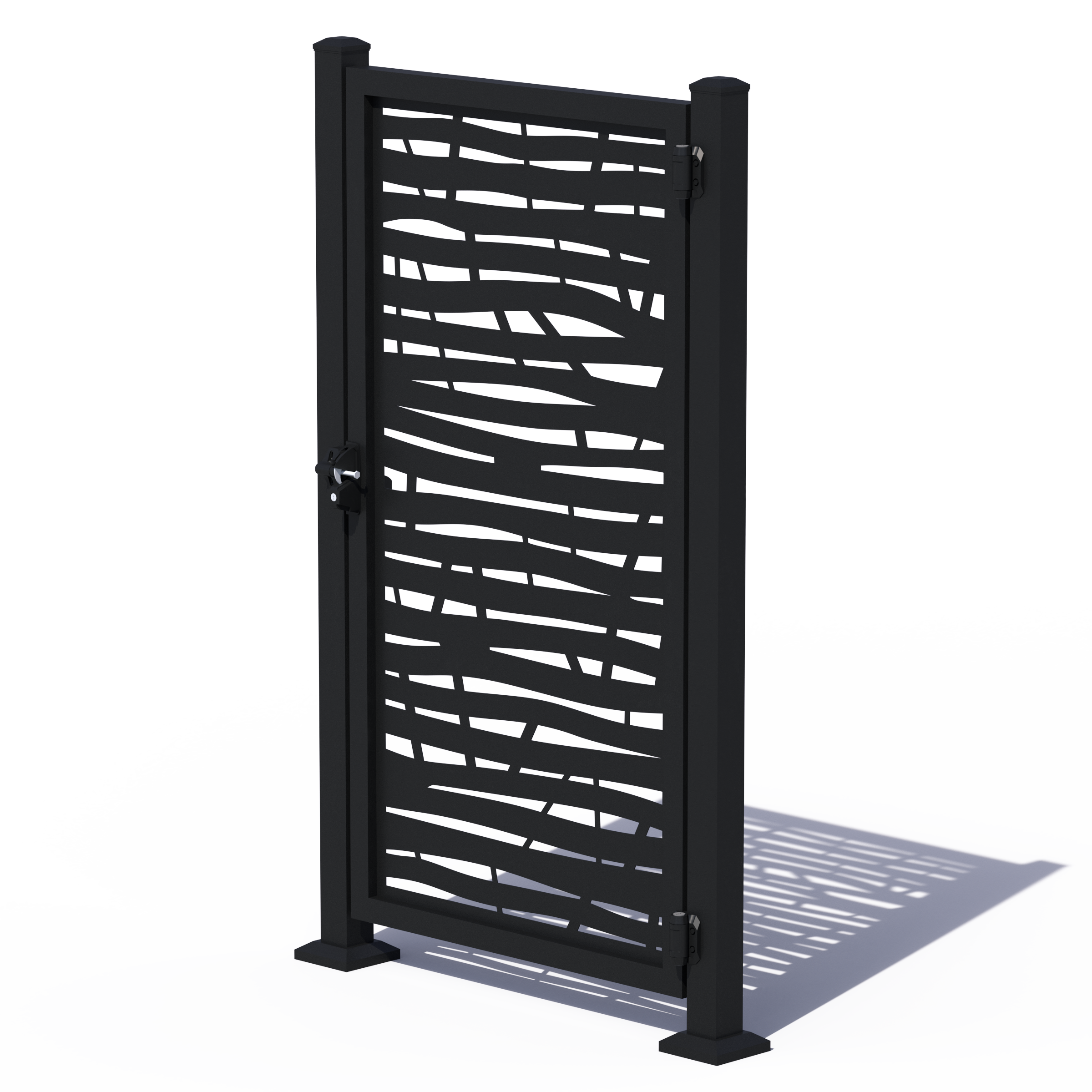 Custom Width Privacy Gate (Branch) 68"H - HIDEAWAY USA