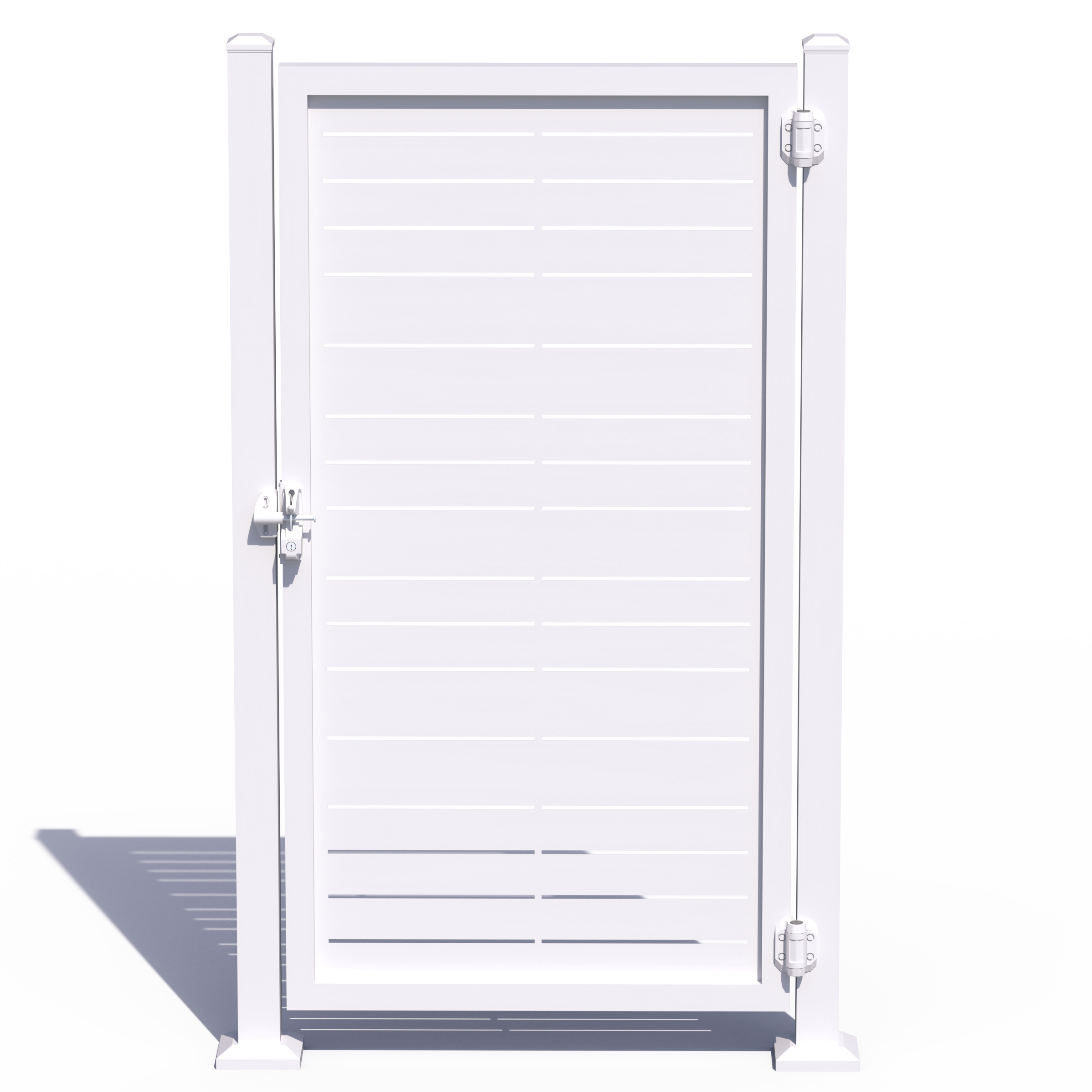 Custom Width Privacy Gate (Horizon) 68"H - HIDEAWAY USA
