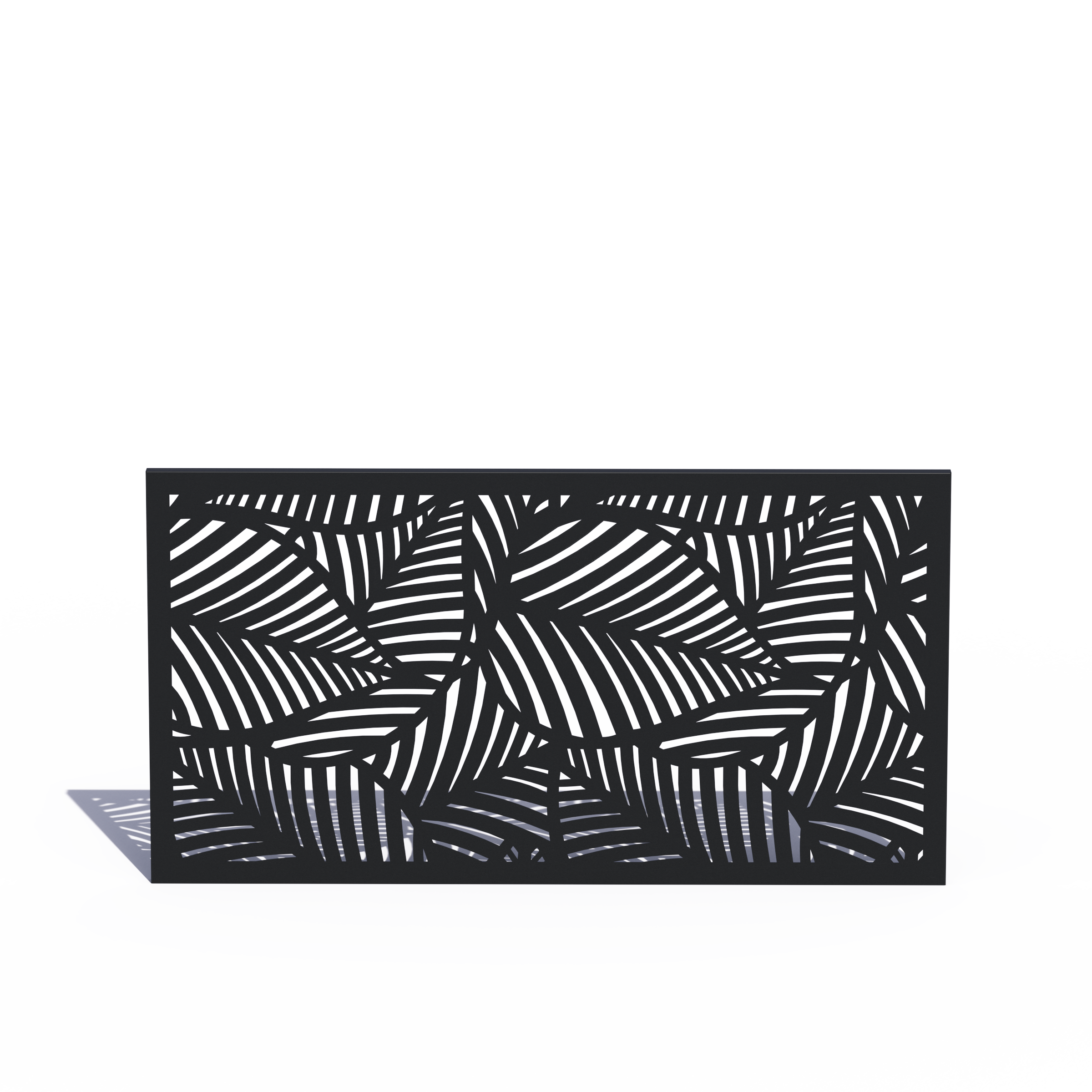 Custom Width Privacy Rail (Maui) 38"H - HIDEAWAY USA