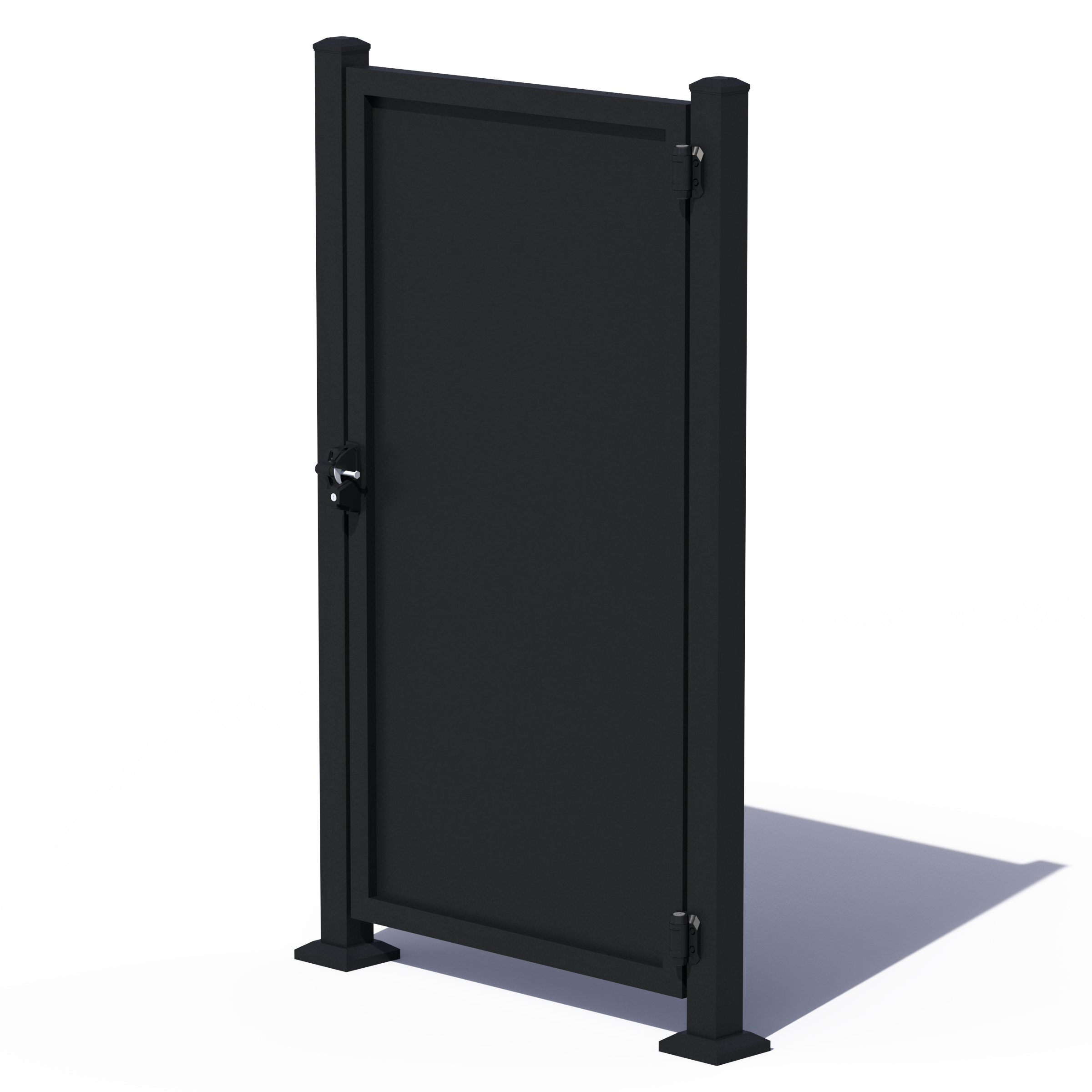 Custom Width Privacy Gate (Solid) 68"H - HIDEAWAY USA