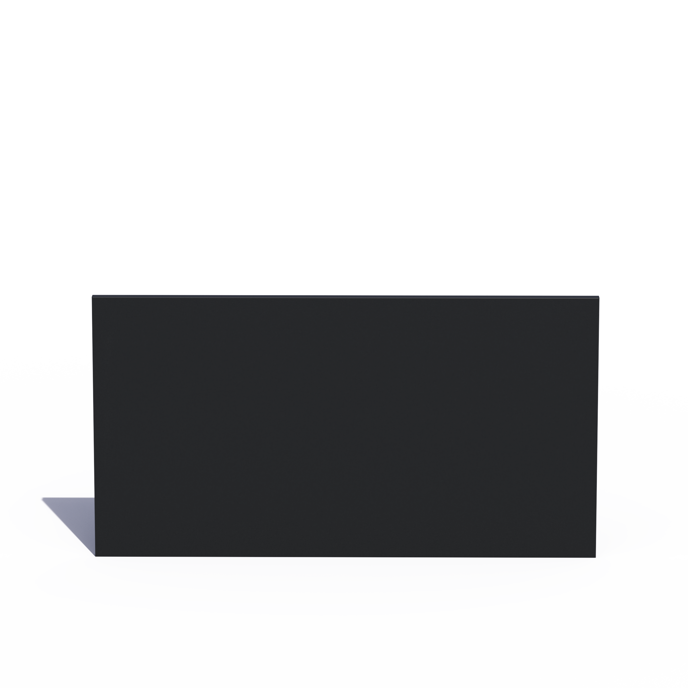 Custom Width Privacy Rail (Solid) 38"H - HIDEAWAY USA