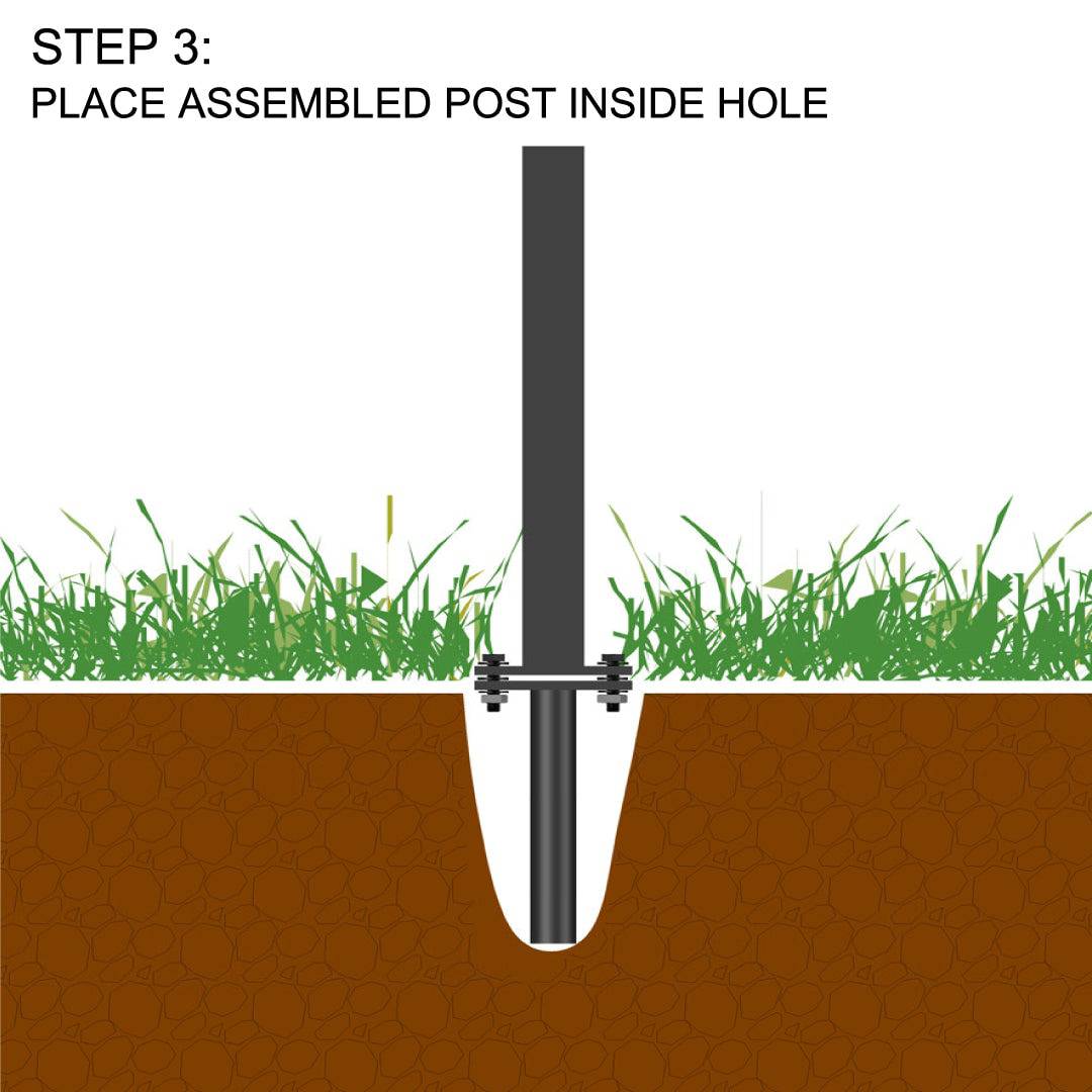 In Ground Garden Post - HIDEAWAY USA