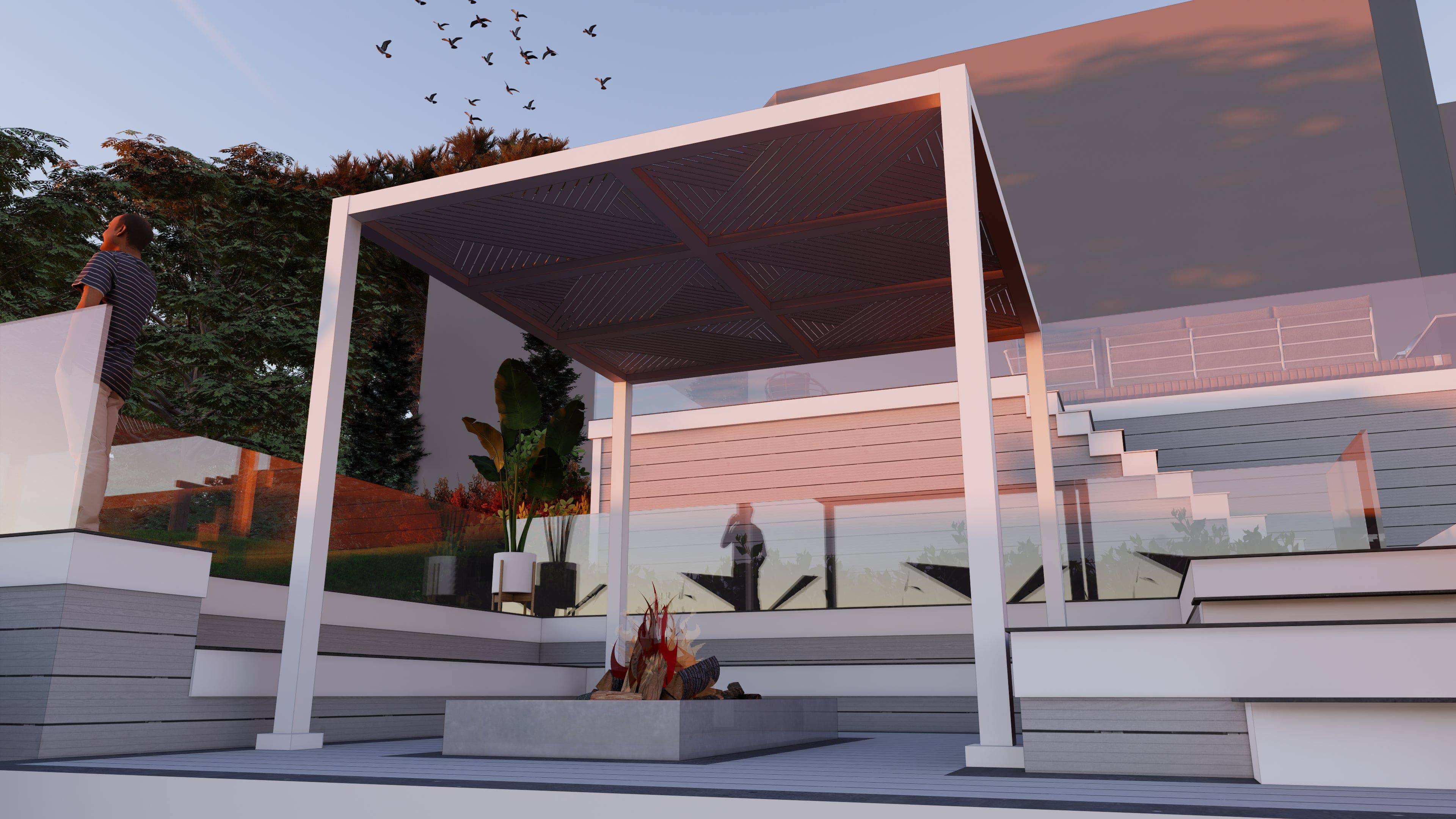 Pergola (Screen) - HIDEAWAY USA