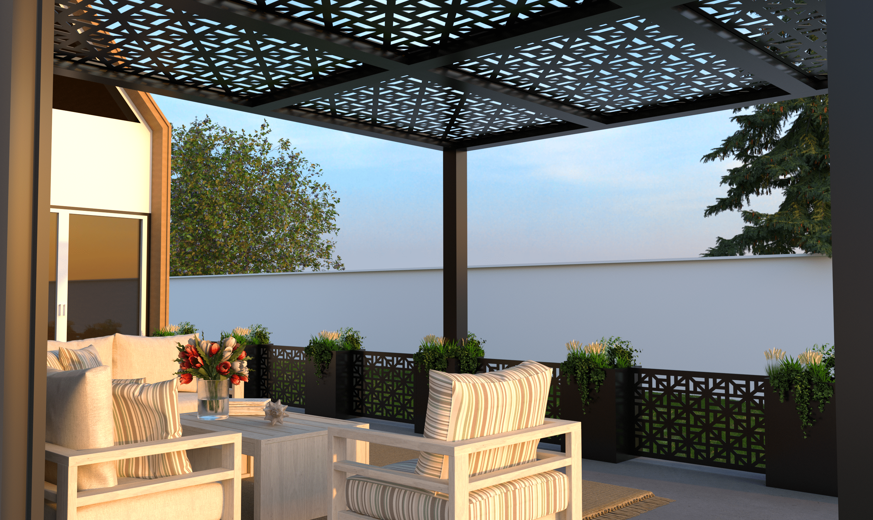 Pergola (Screen) - HIDEAWAY USA