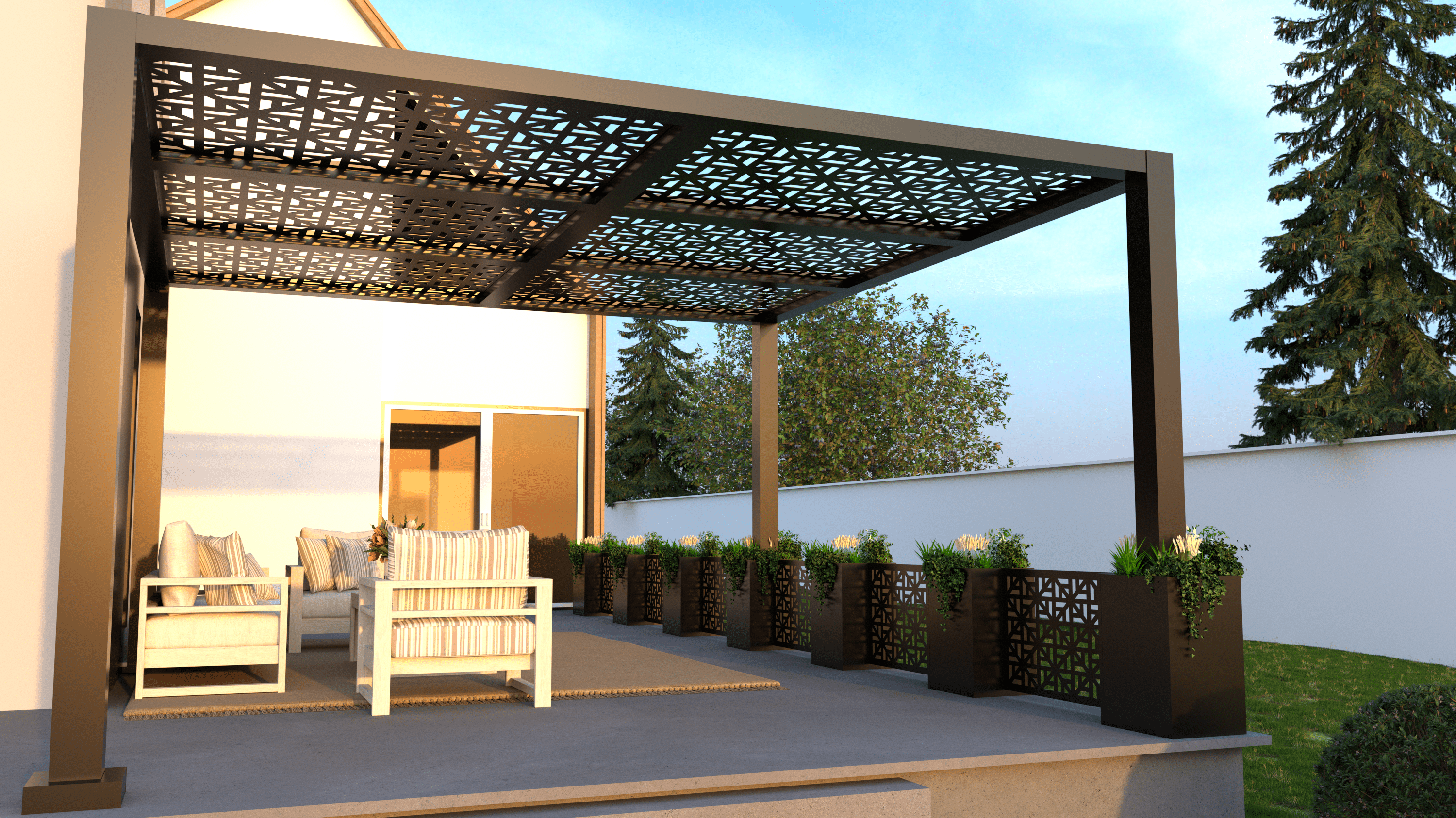 Pergola (Screen) - HIDEAWAY USA