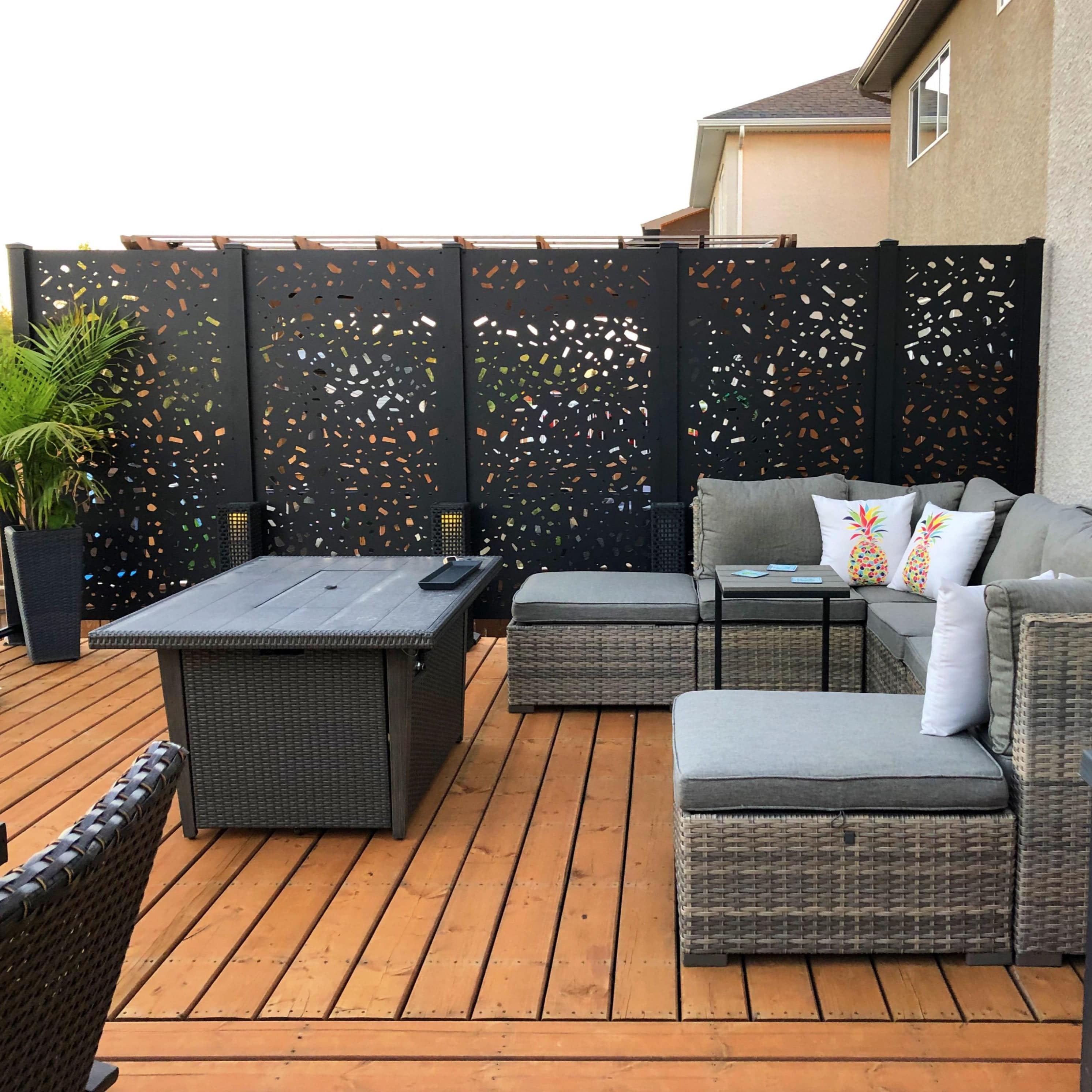 Privacy Screen (River Rock) - HIDEAWAY USA