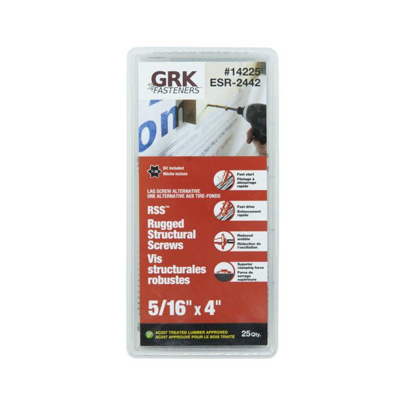 Hardware - Deck Installs - GRK - RSS STRUCTURAL SCREW - HIDEAWAY USA