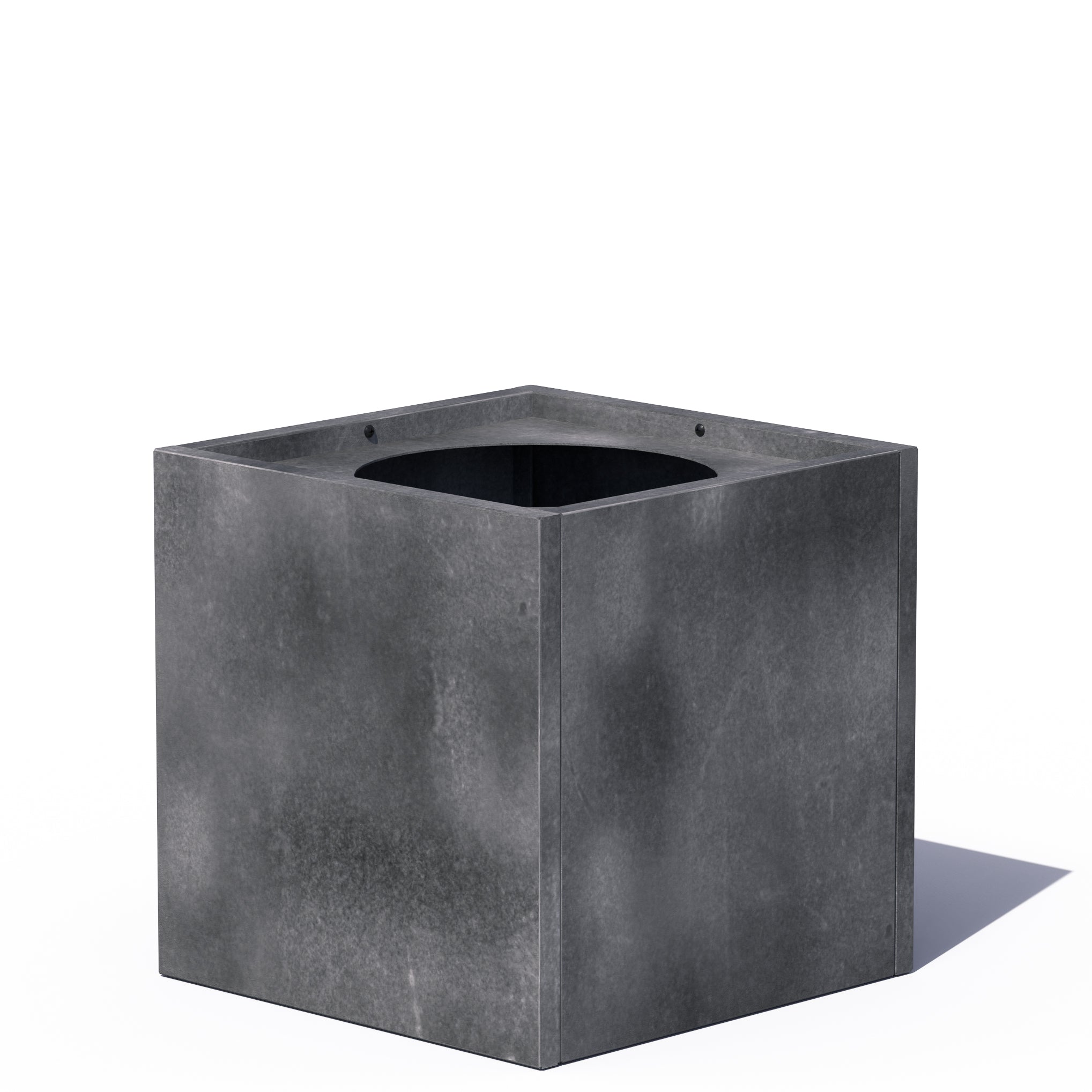 Corten Cube Planter