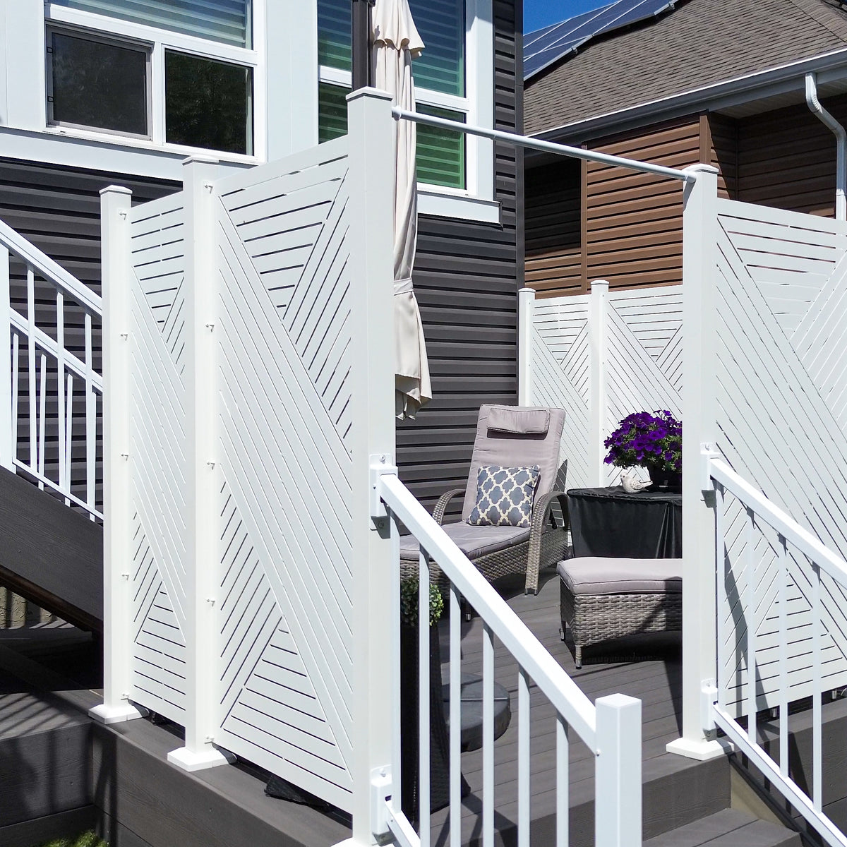 White Hexx Deck | HIDEAWAY USA