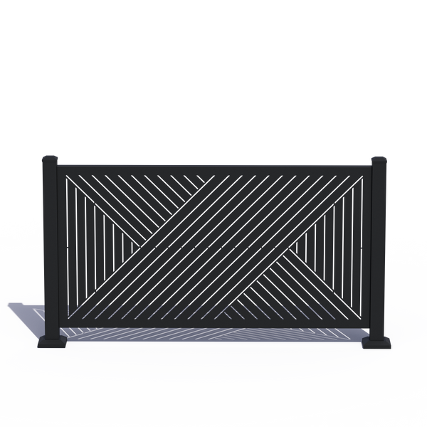 Custom Width Privacy Rail (Hexx)