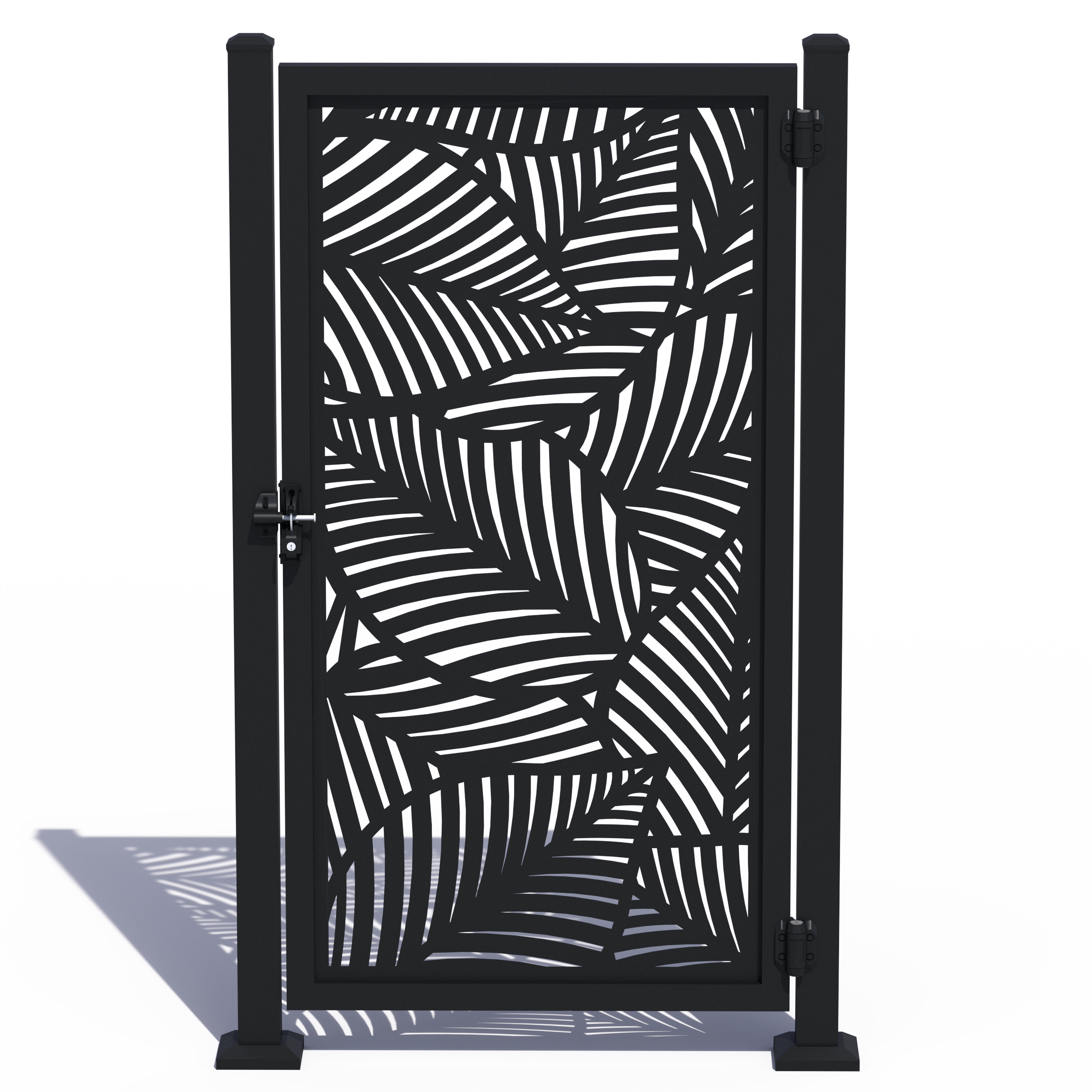 BLACK DESIGN 樹燕 Custom Width Privacy Gate (Maui) 68